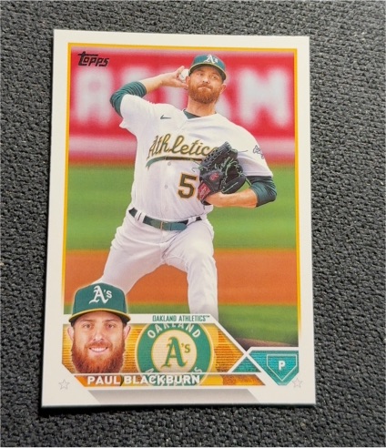 2023 Topps Series 1 #6 Paul Blackburn — front