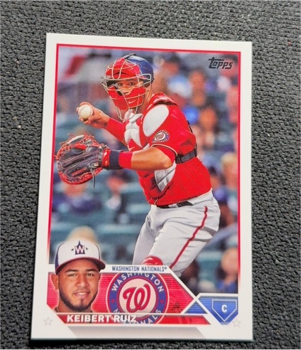 2023 Topps Series 1 #130 Keibert Ruiz — front