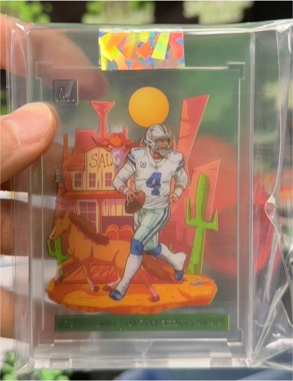 2021 Panini Donruss Optic Downtown #DT-5 Dak Prescott — front