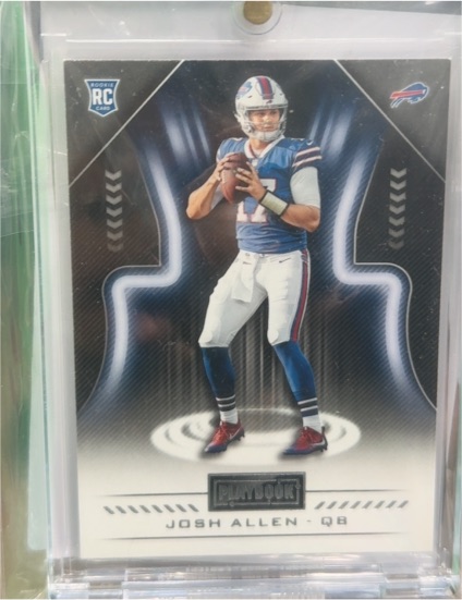 2018 Panini Playbook #124 Josh Allen — front