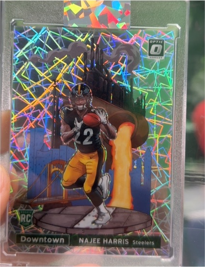 2021 Panini Donruss Optic Downtown #DT-20 Najee Harris — front