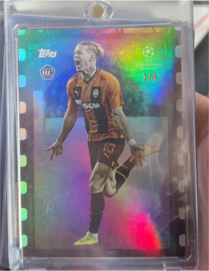 2023 Topps Simplicidad UEFA Champions League #2 Bradley Barcola — front