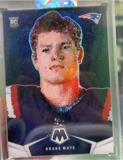 2024 Panini Mosaic #MM-DME Drake Maye — front