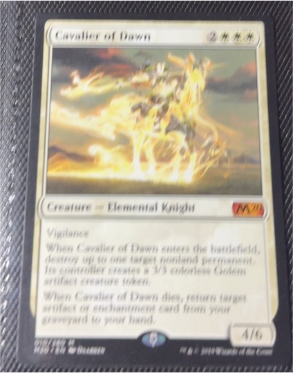 Cavalier of Dawn — front