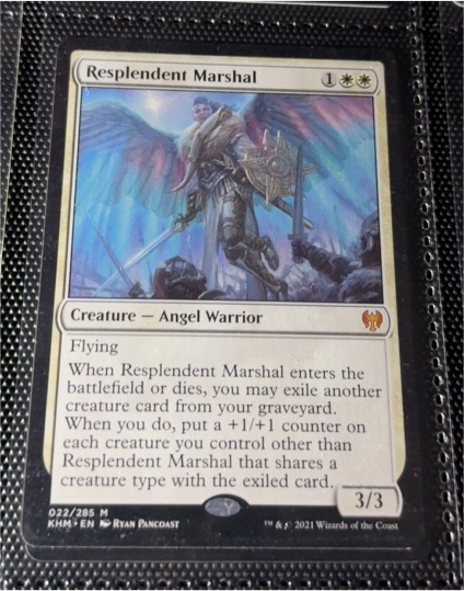 2021 Magic: The Gathering #022 Resplendent Marshal — front