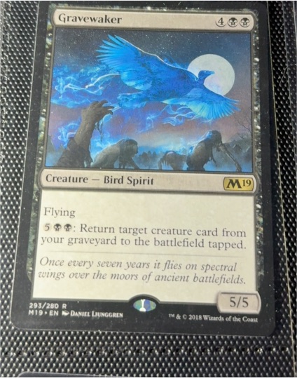 2019 Core Set M19 #293 Gravewaker — front