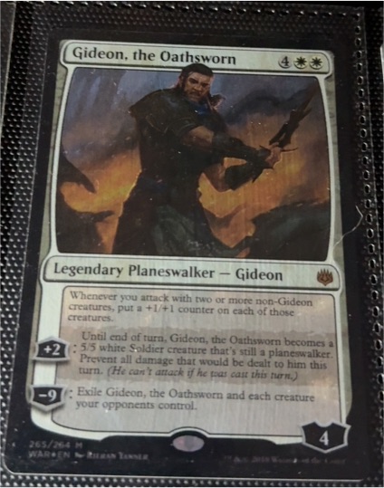 2019 Magic: The Gathering #265 Gideon, the Oathsworn — front