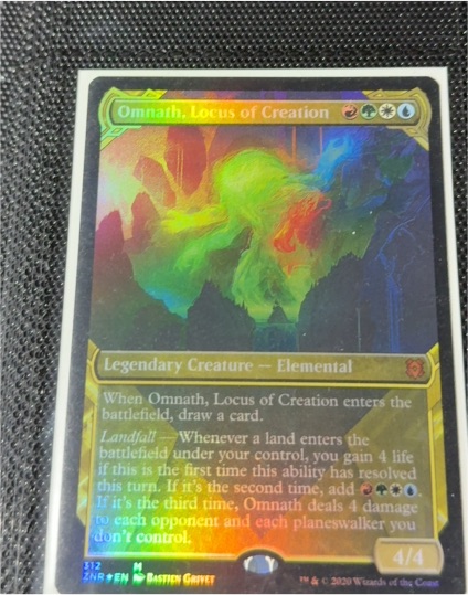 2020 Magic: The Gathering Zendikar Rising #312 Omnath, Locus of Creation — front