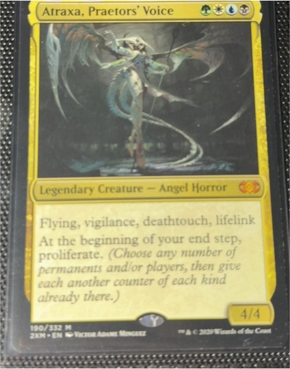 2022 Magic: The Gathering #190 Atraxa, Praetors' Voice — front