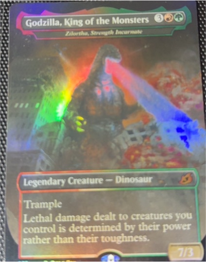 2020 Magic: The Gathering Godzilla, King of the Monsters — front