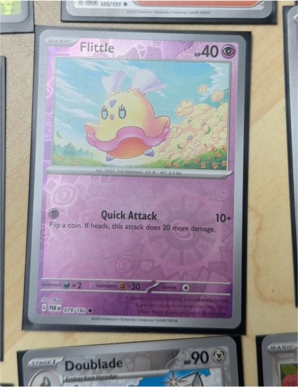 2023 Pokémon SV04: Paradox Rift #079 Flittle — front
