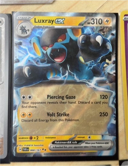 2022 Pokémon TCG Scarlet & Violet Twilight Masquerade #068/167 Luxray ex — front