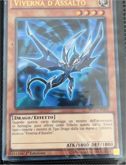 2011 Yu-Gi-Oh! MVP1-IT003 Assault Wyvern — front