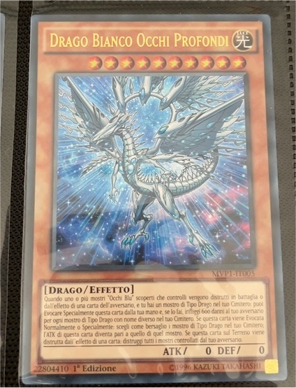 Yu-Gi-Oh! MVP1-IT005 Drago Bianco Occhi Profondi — front