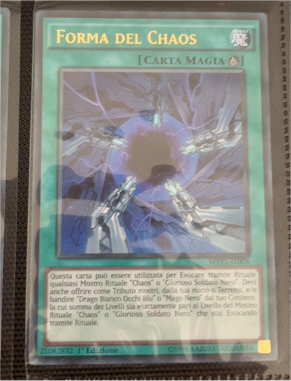 Yu-Gi-Oh! MVP1-FRG08 Forma del Chaos — front