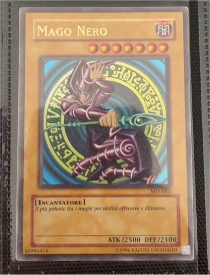 1996 Yu-Gi-Oh! MY-10 Mago Nero — front