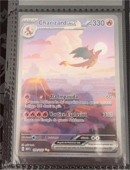 2022 Pokémon Scarlet & Violet 151 #199 Charizard ex Special Illustration Rare — front