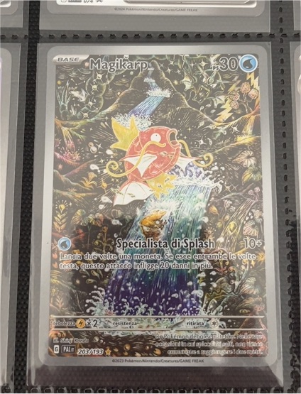 2023 Pokémon Paldea Evolved #203 Magikarp — front