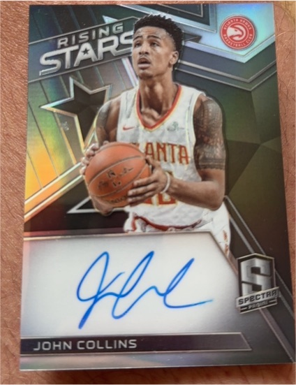 2017-18 Panini Spectra Rising Stars #John Collins — front