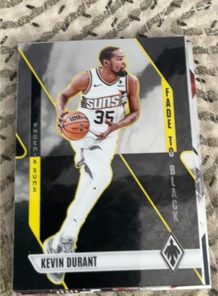 2023-24 Panini Phoenix #13 Kevin Durant Fade To Black — front