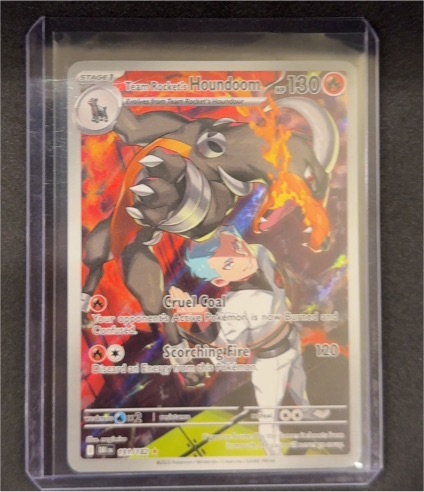 2023 Pokémon Scarlet & Violet Destined Rivals #191 Team Rocket's Houndoom — front