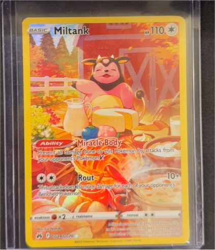 2023 Pokémon Sword & Shield Crown Zenith #GG24 Miltank — front