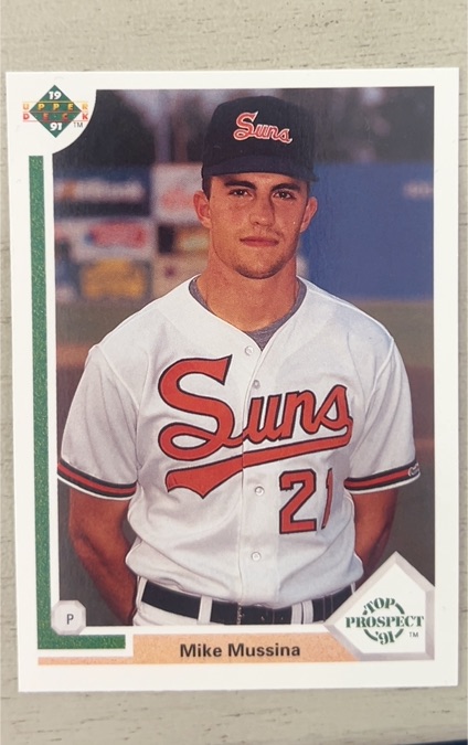 1991 Upper Deck #65 Mike Mussina — front