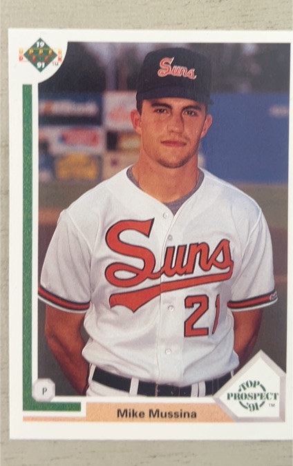 1991 Upper Deck #65 Mike Mussina — front