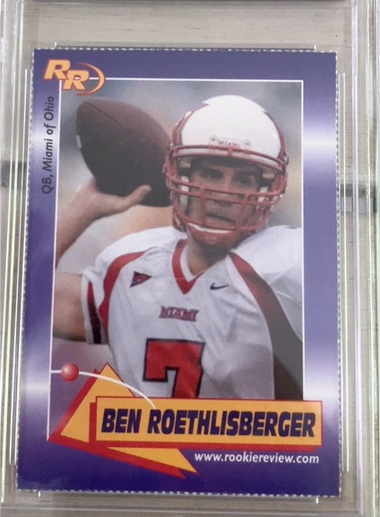 2003 Rookie Review #61 Ben Roethlisberger — front