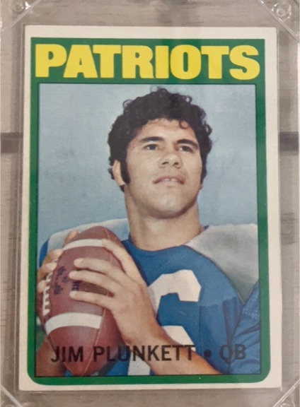 1972 Topps #65 Jim Plunkett — front