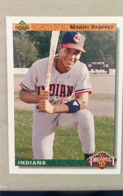 1992 Upper Deck #63 Manny Ramirez — front
