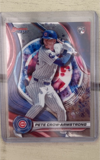 2024 Bowman's Best #17 Pete Crow-Armstrong — front