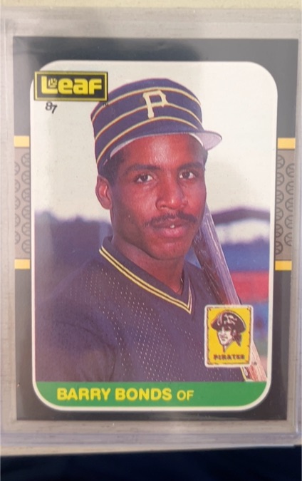 1987 Donruss #361 Barry Bonds — front
