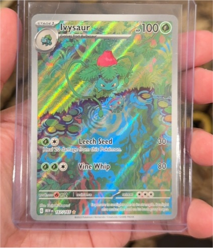 2023 Pokémon Scarlet & Violet 151 #167 Ivysaur — front