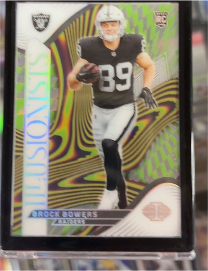 2024 Panini Illusions #7 Brock Bowers — front