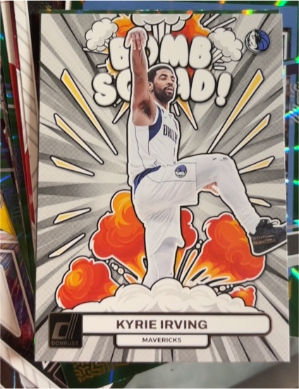 2023-24 Panini Donruss Bomb Squad #4 Kyrie Irving — front