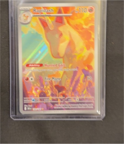 2023 Pokémon Scarlet & Violet Destined Rivals #189 Rapidash — front