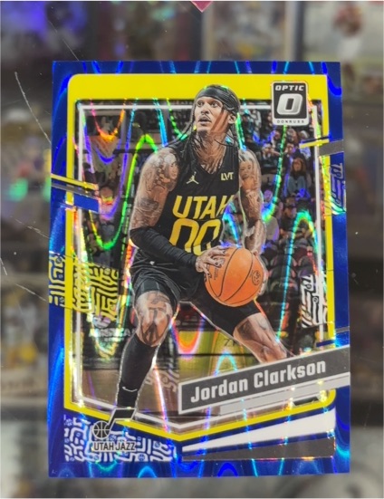 2023-24 Panini Donruss Optic #30 Jordan Clarkson — front