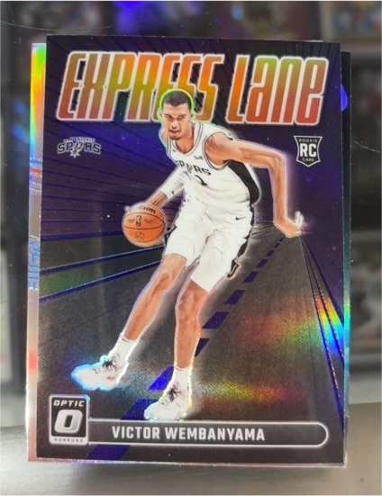 2023-24 Panini Donruss Optic #8 Victor Wembanyama Express Lane — front