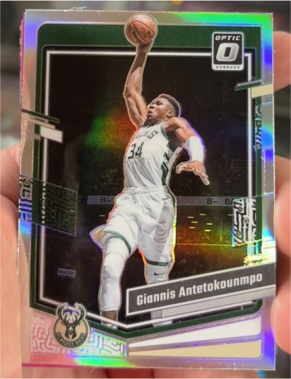 2023-24 Panini Donruss Optic #53 Giannis Antetokounmpo — front
