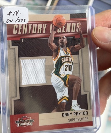 2010 Panini Threads Century Legends Gary Payton — front