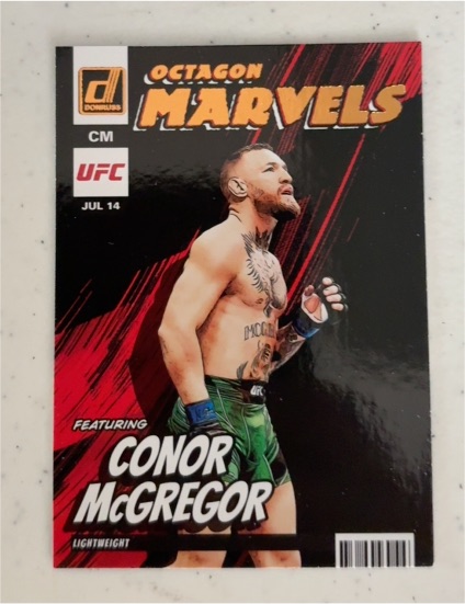 2023 Donruss UFC Octagon Marvels #14 Conor McGregor — front