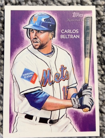 2010 Topps National Chicle #116 Carlos Beltran — front