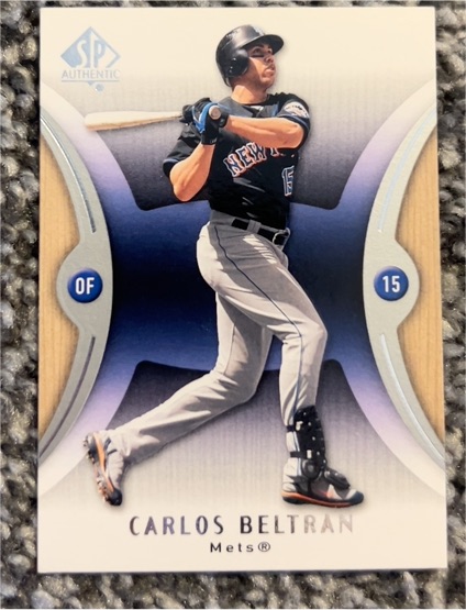 2007 Upper Deck SP Authentic #33 Carlos Beltran — front