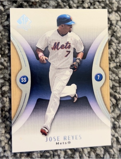 2007 Upper Deck SP Authentic #31 Jose Reyes — front