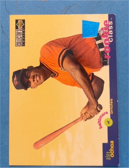 1995 Collector's Choice SE #8 Alex Ochoa — front
