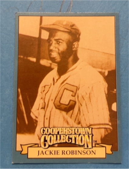 1996 Kenner Starting Lineup Cooperstown Collection Jackie Robinson — front