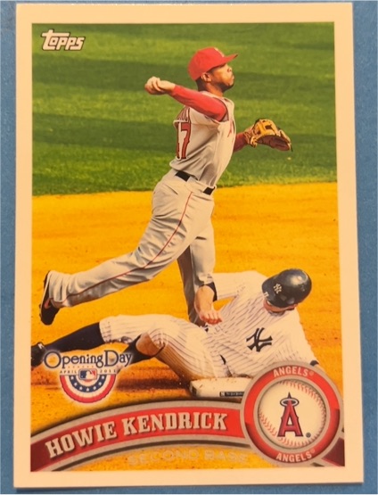 2011 Topps Opening Day Baseball #58 Howie Kendrick — front