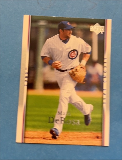 2007 Upper Deck #609 Mark DeRosa — front