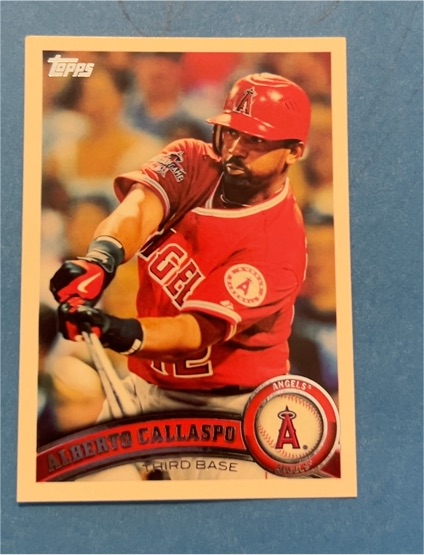 2011 Topps #454 Alberto Callaspo — front